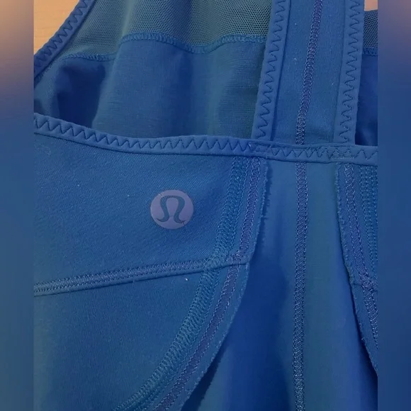 Lululemon Blue Racerback Tank Top - Picture 3 of 4